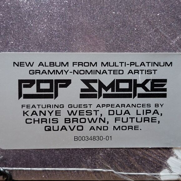 VINYL Pop Smoke: Faith - Exclusive Clear 2 LP Vinyl - NEW / SEALED - Picture 2 of 5